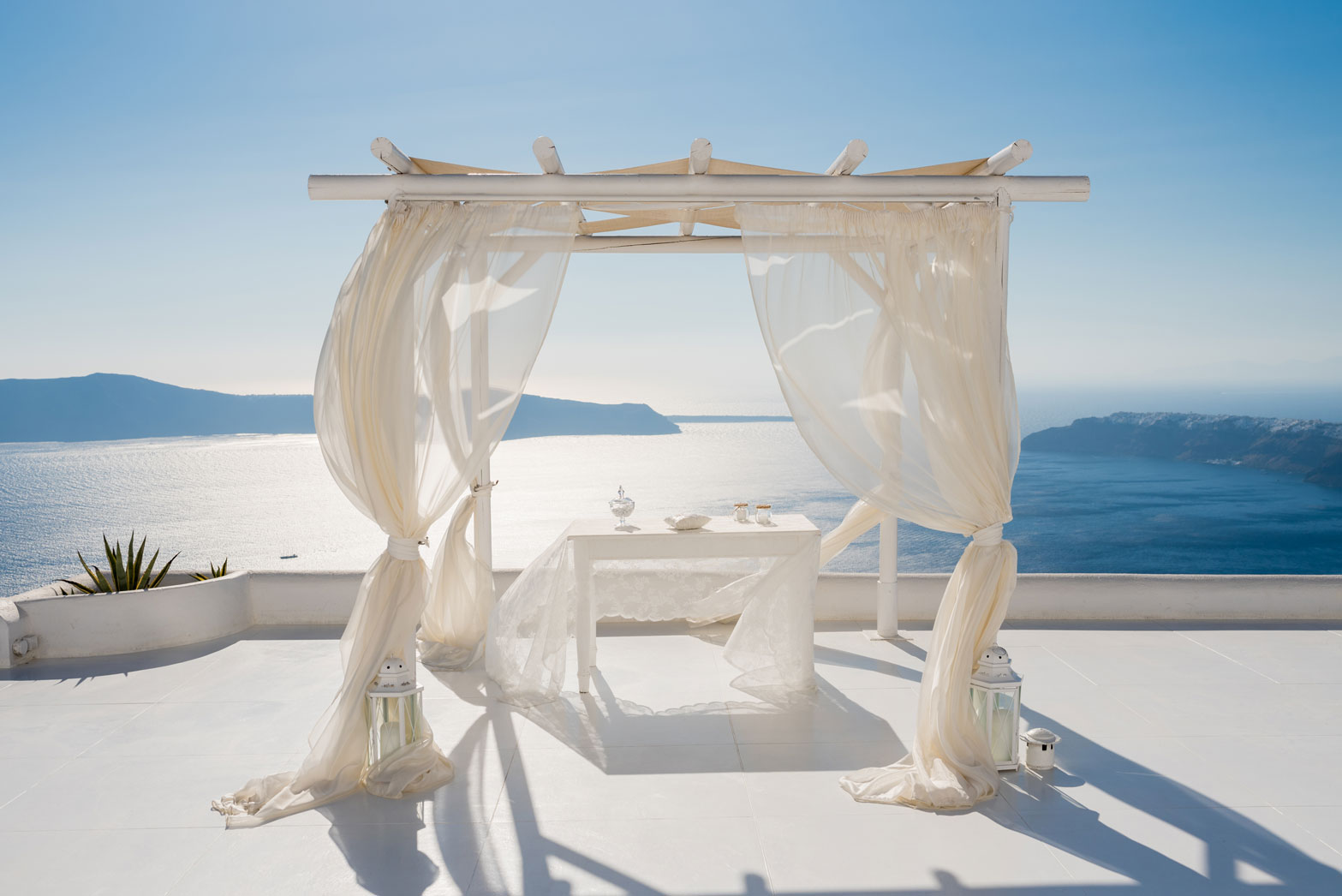 Casamento de Juliana e Renato em Santorini