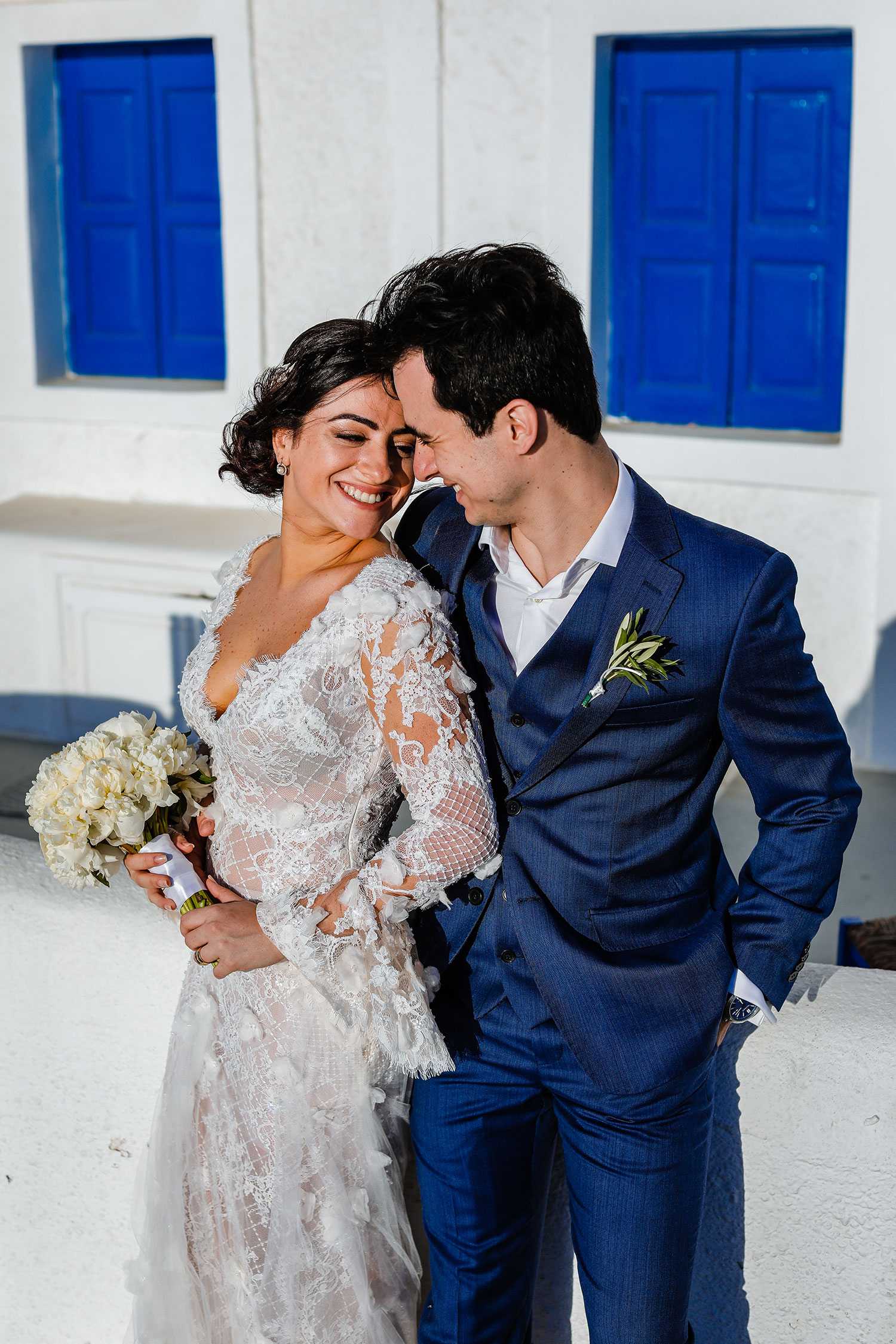 Casamento de Amanda e Alexandre em Santorini