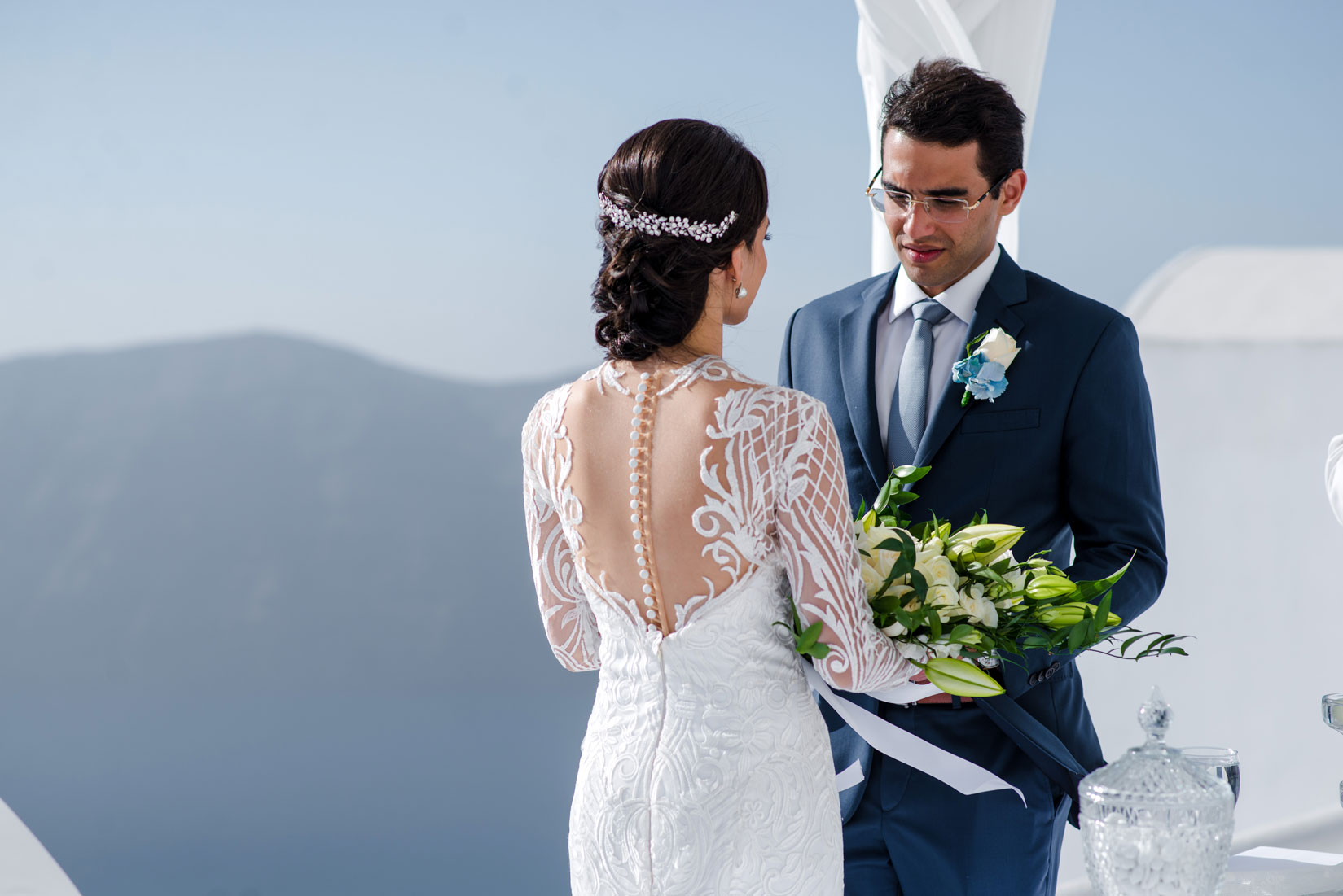 Casamento de Brunna e Rodrigo em Santorini