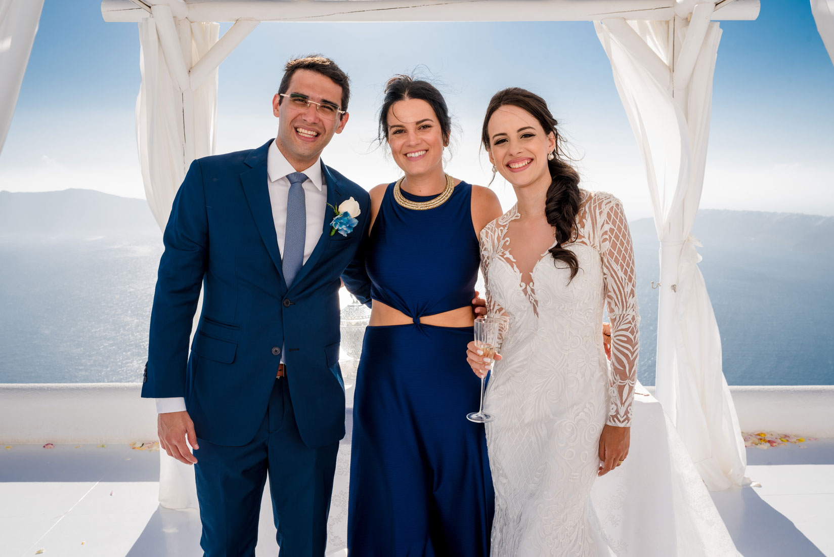 Casamento de Brunna e Rodrigo em Santorini