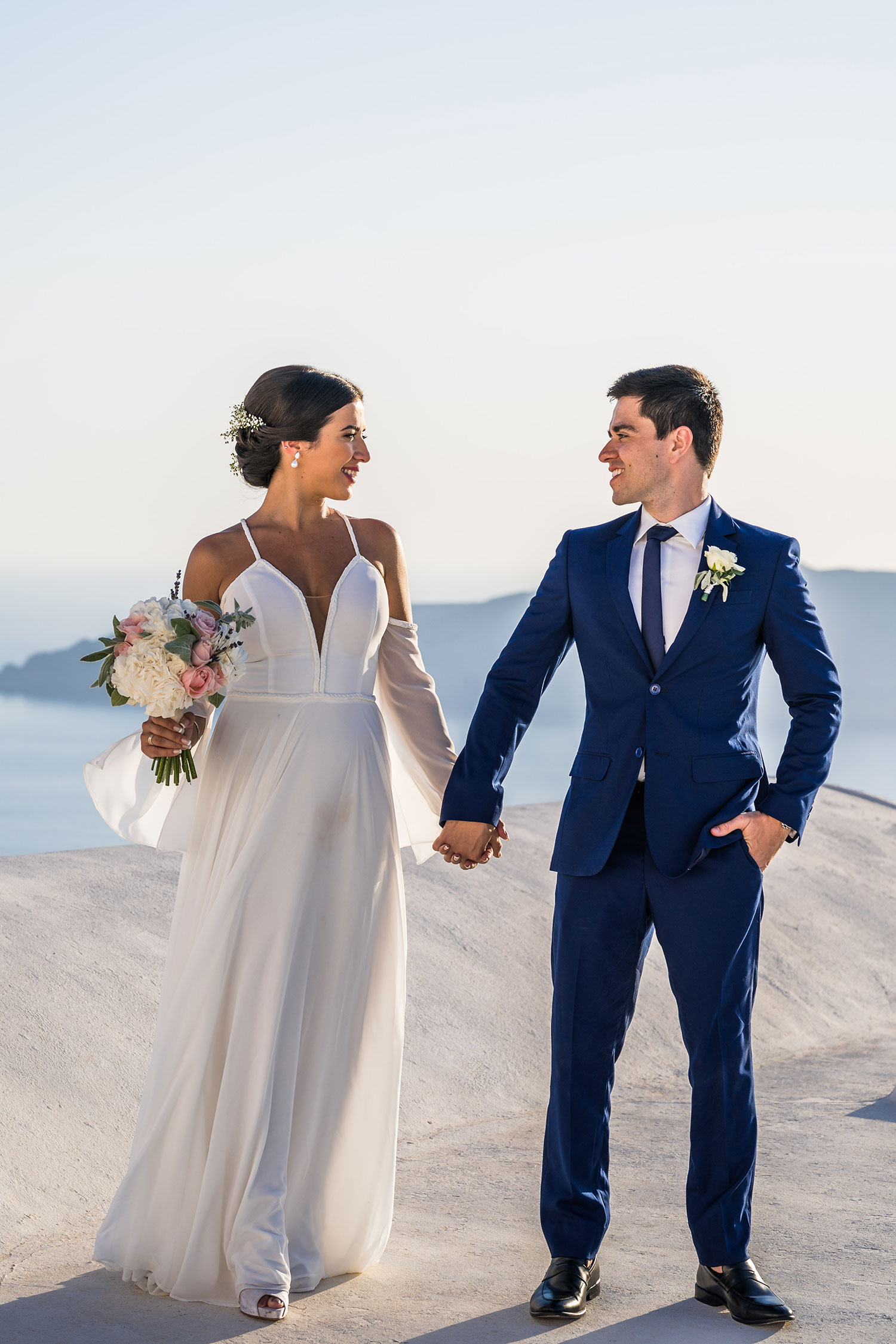 Casamento de Anelize e Fabio em Santorini