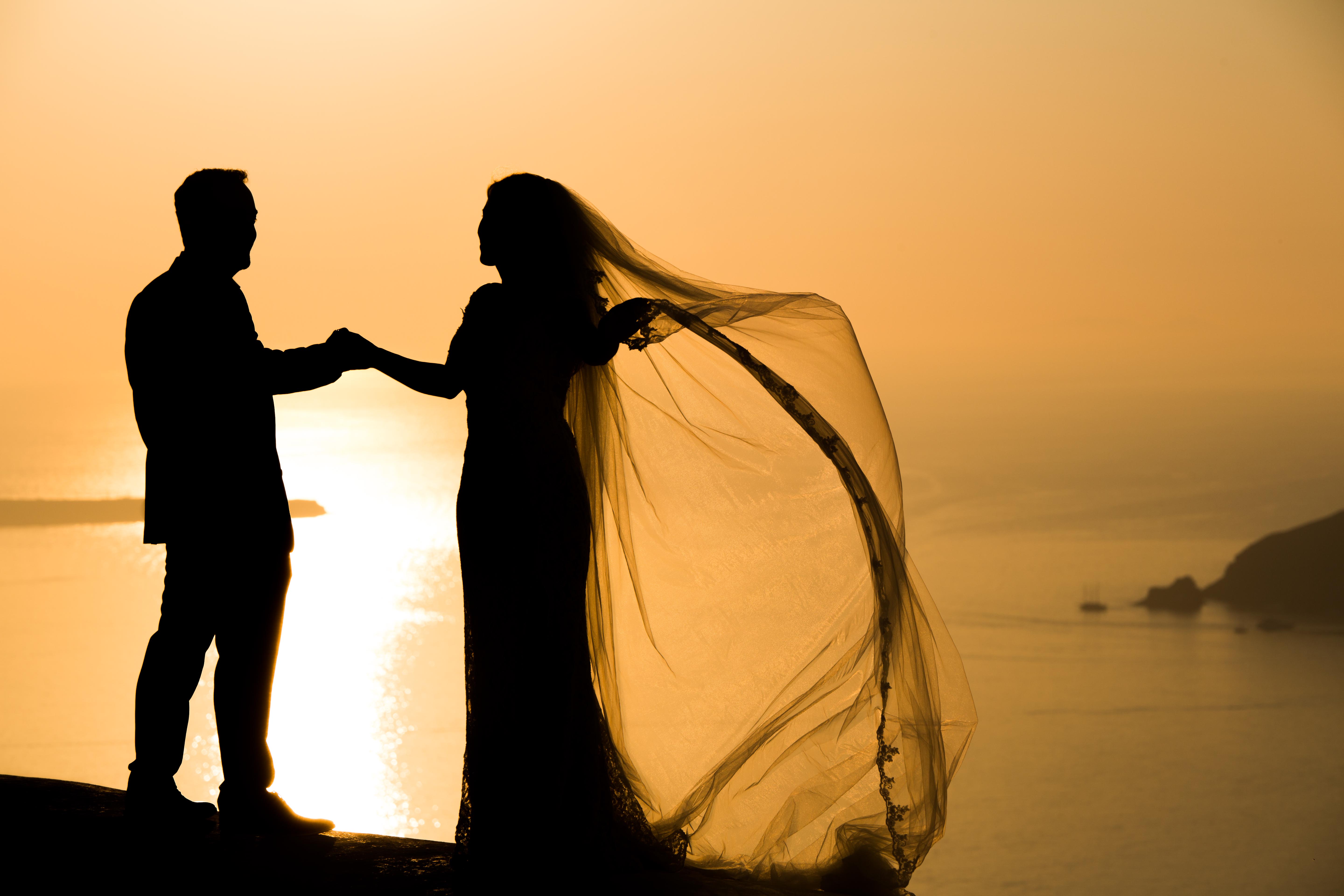 Fotografia do arquivo de Casamento em Santorini