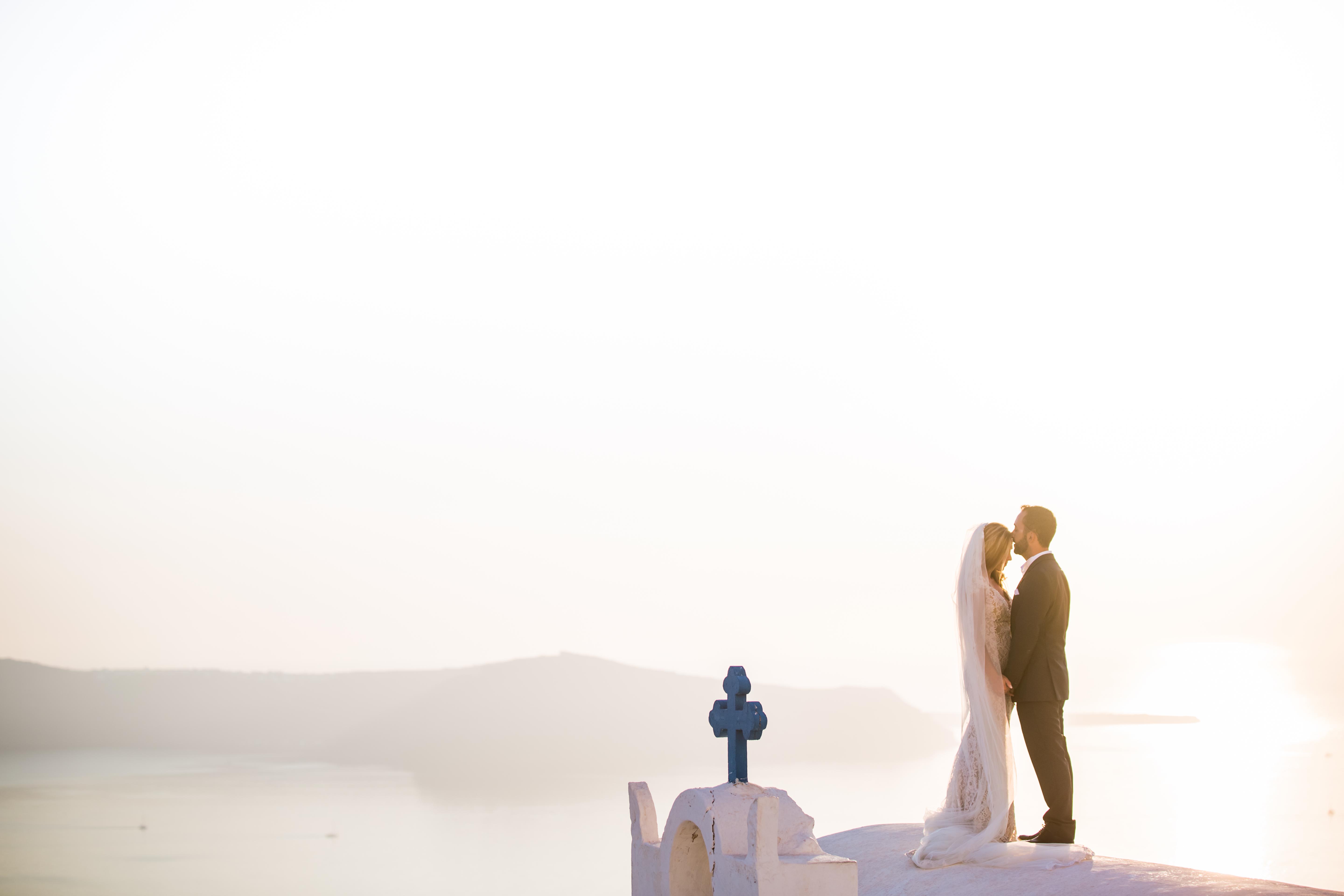 Fotografia do arquivo de Casamento em Santorini