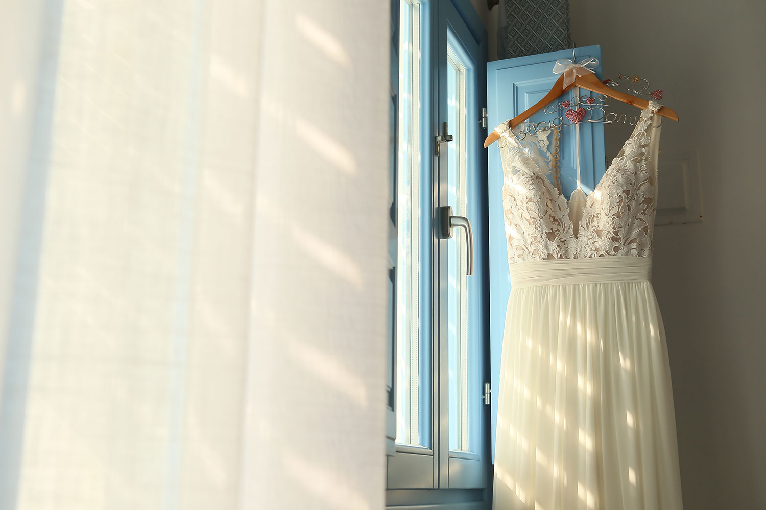 Casamento de Arícia e Daniel em Santorini