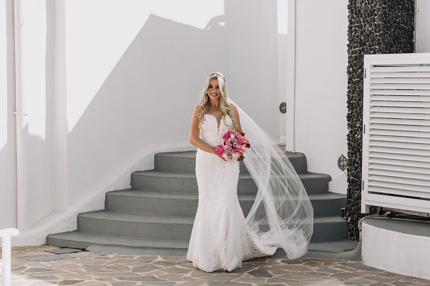 Casamento de Thais e Rodolfo em Santorini