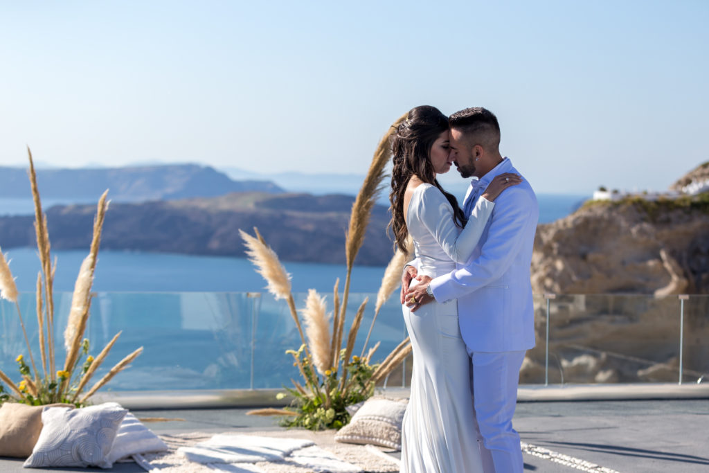 Casamento em Santorini