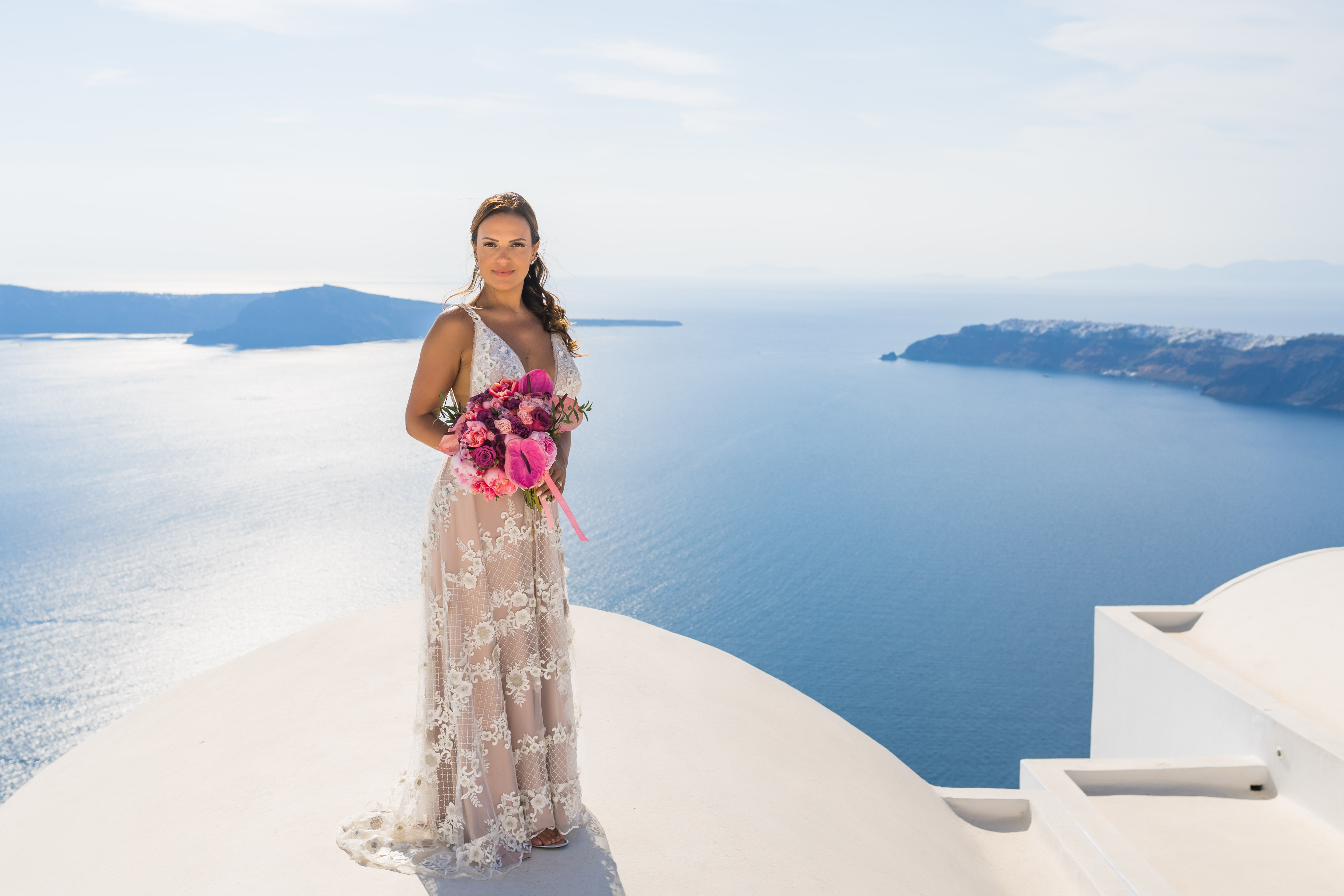 Casamento de Natália e Tiago em Santorini