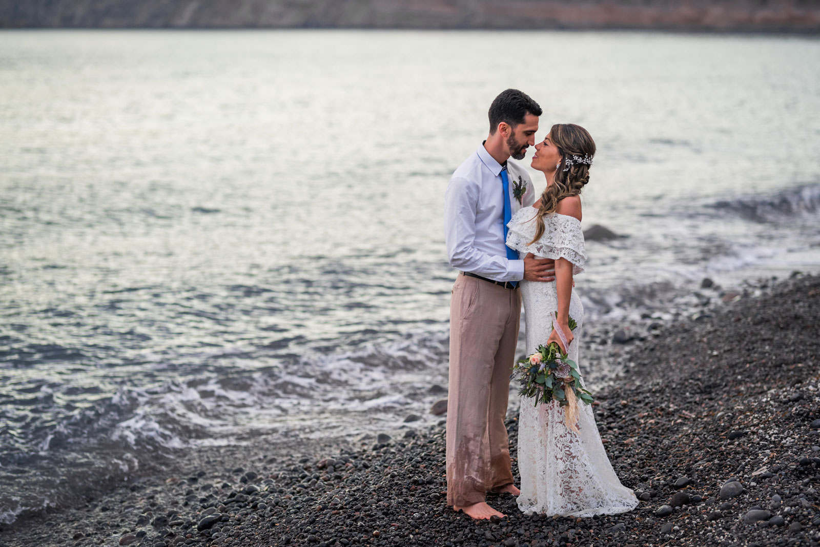 Casamento de Laura e Gabriel em Santorini
