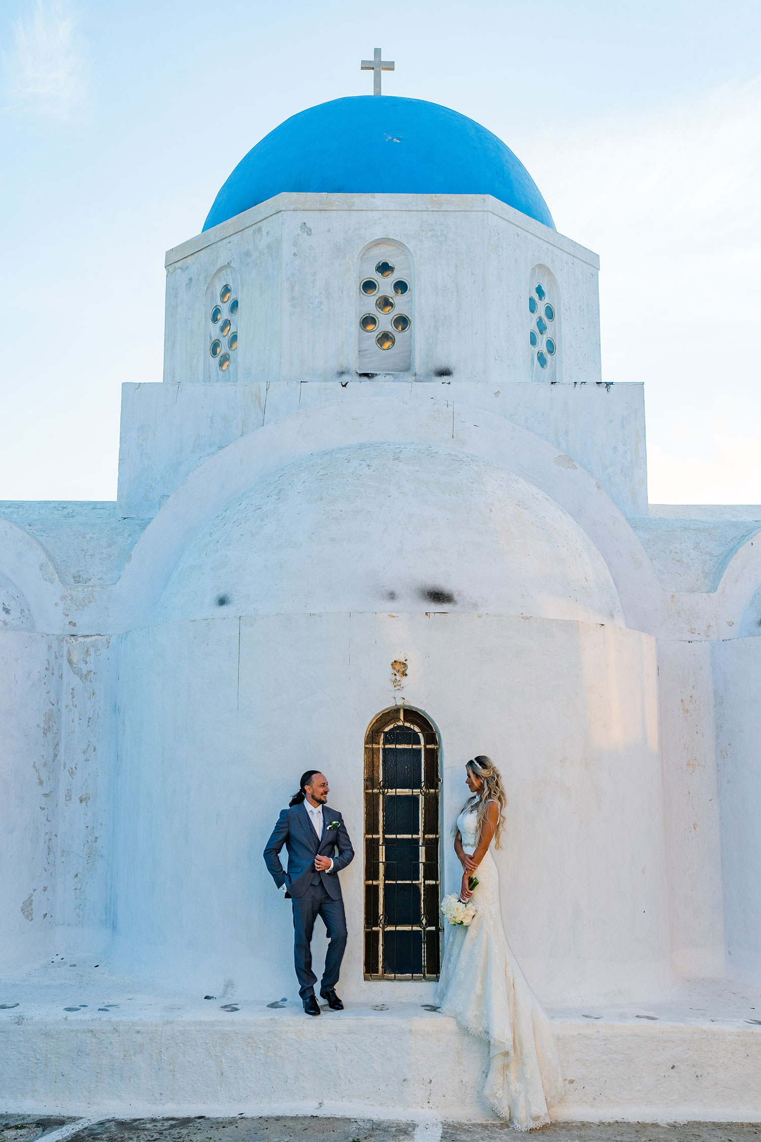 Casamento de Sabrina e Juliano em Santorini