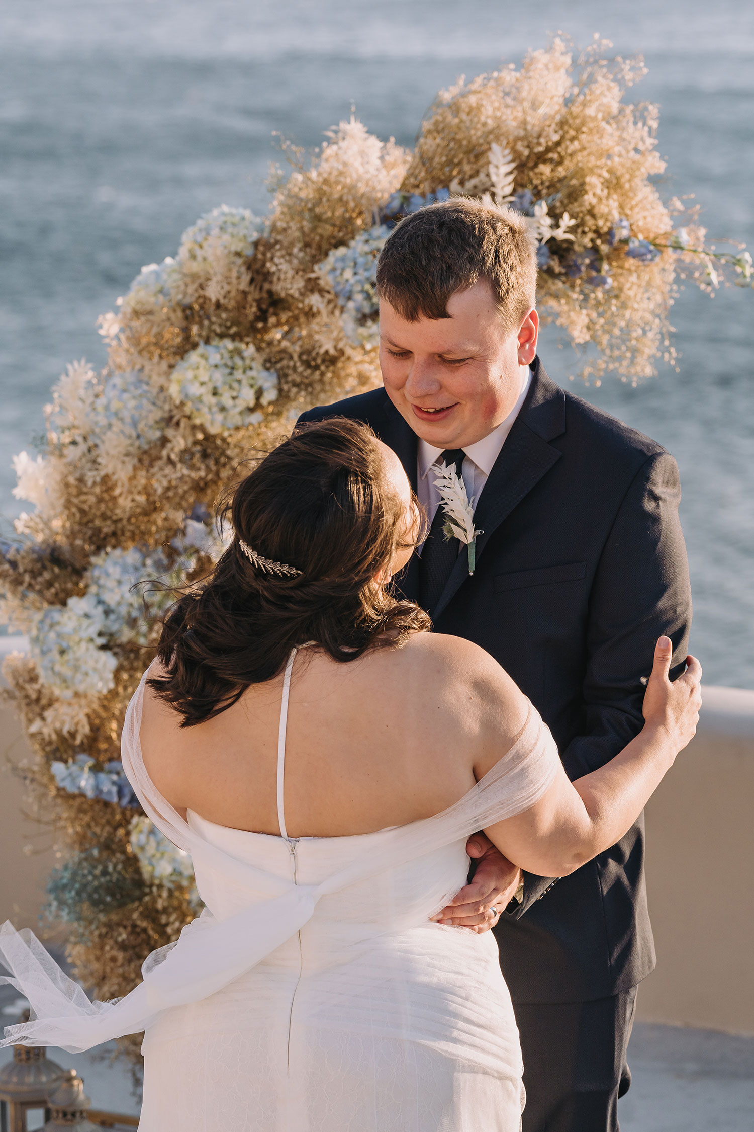 Casamento de Thais e Rodolfo em Santorini