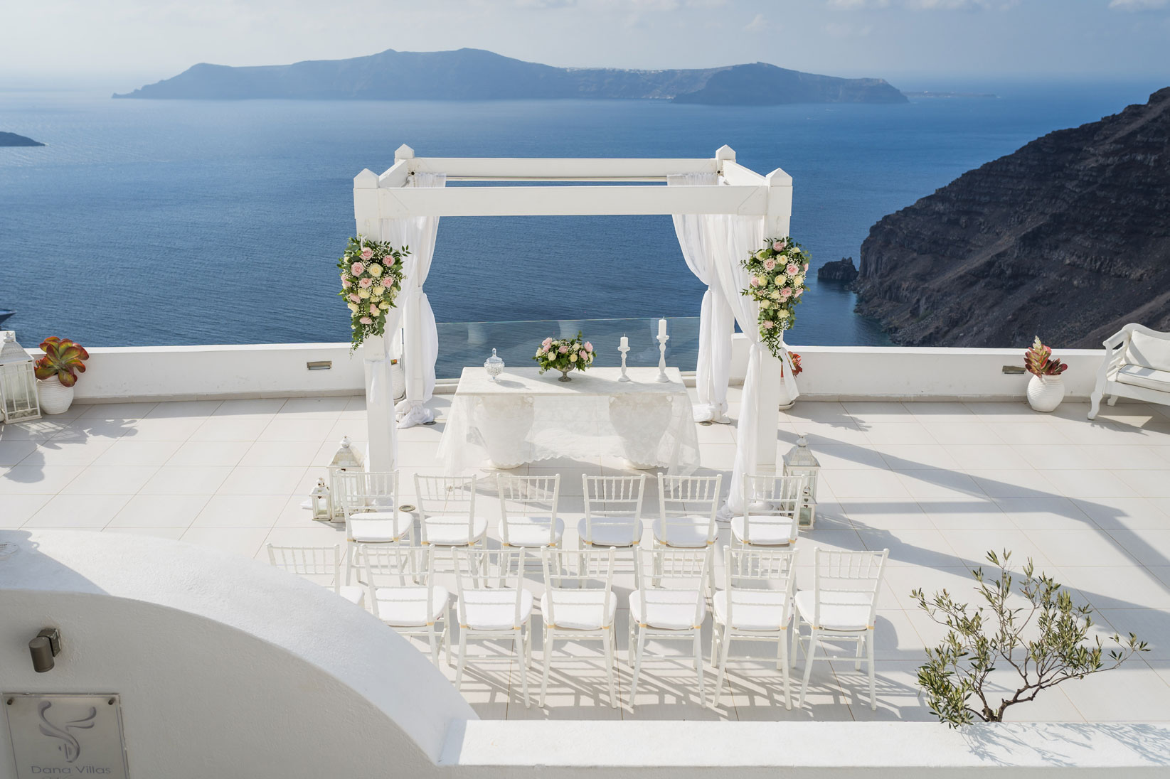 Casamento de Vanessa e Gabriel em Santorini