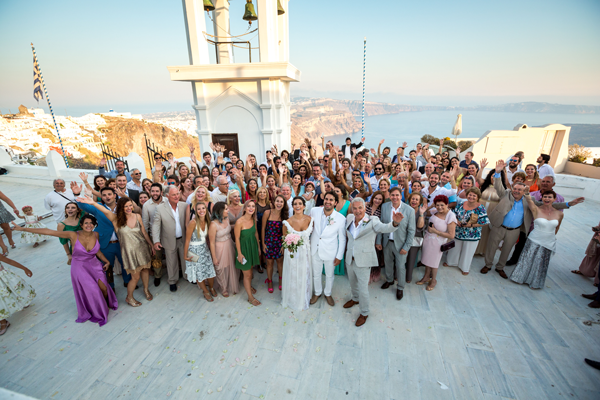 Casamento em Santorini: o casamento grego de Beth e Giorgio!