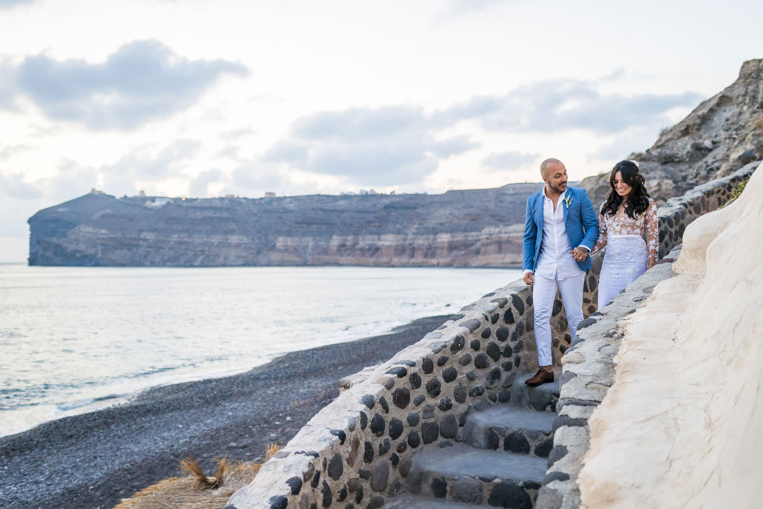 Casamento de Vanessa e Gabriel em Santorini