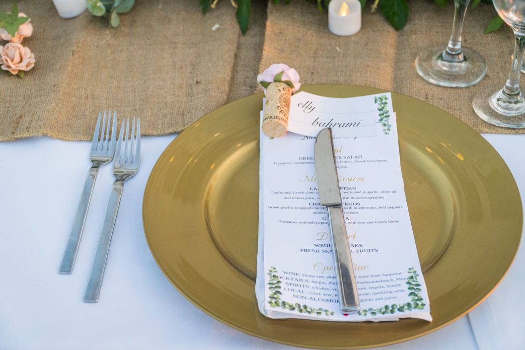 Casamento de Elly e Nick em Santorini
