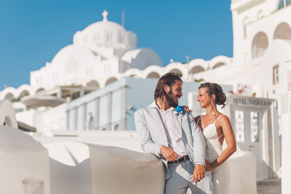 Casamento de Amanda e Vitor em Santorini