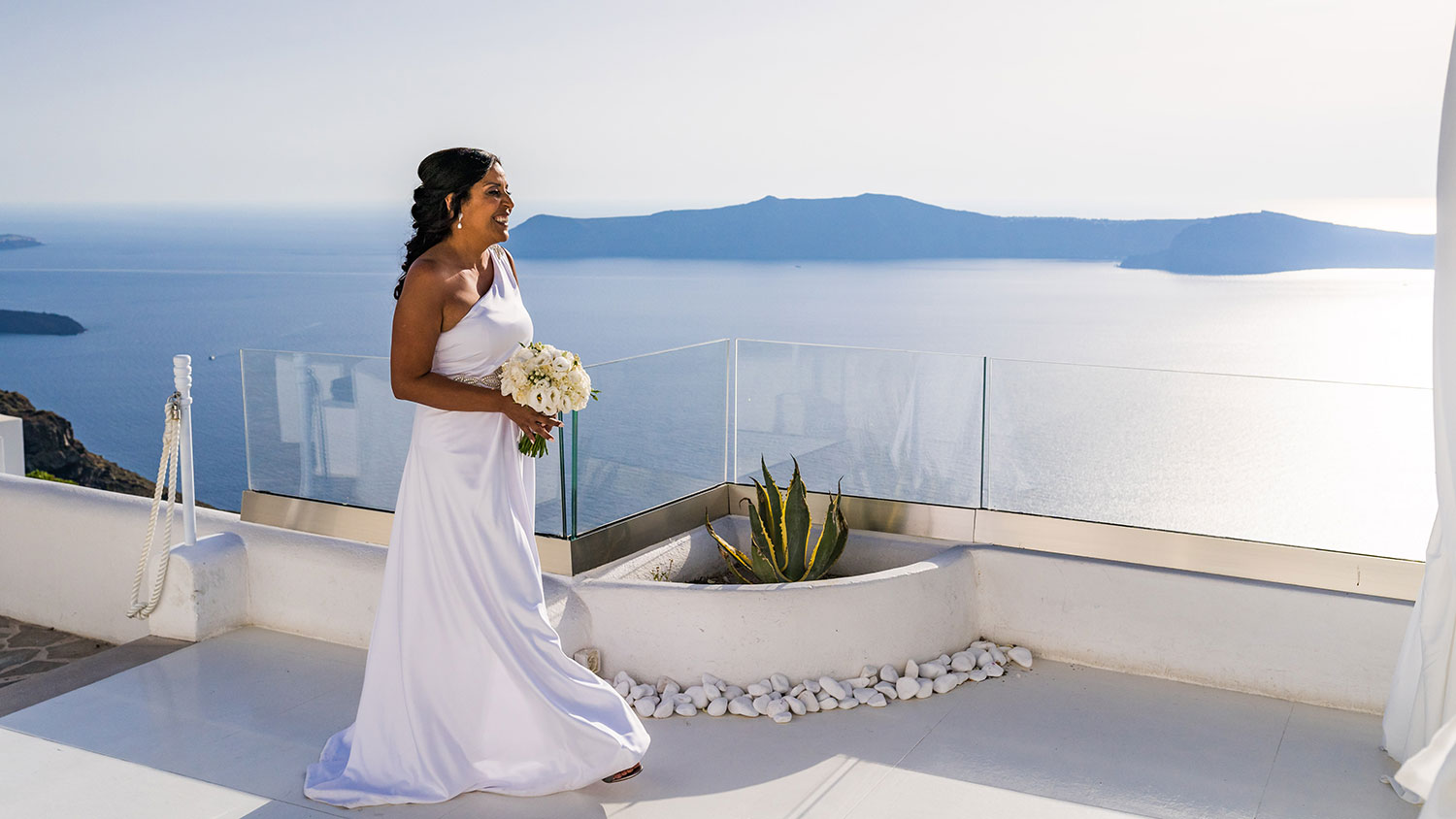 Casamento de Márcia e Arildo em Santorini