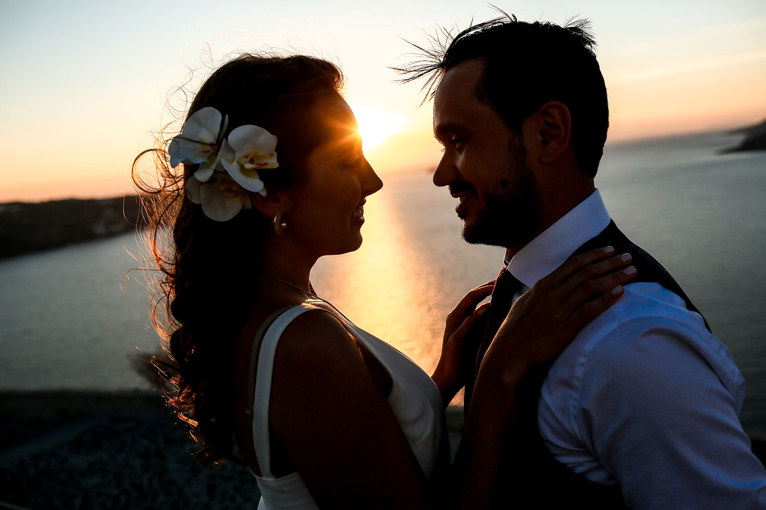 Casamento de Thais e Rodolfo em Santorini
