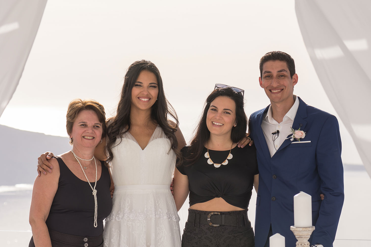 Casamento de Gislaine e Igor em Santorini