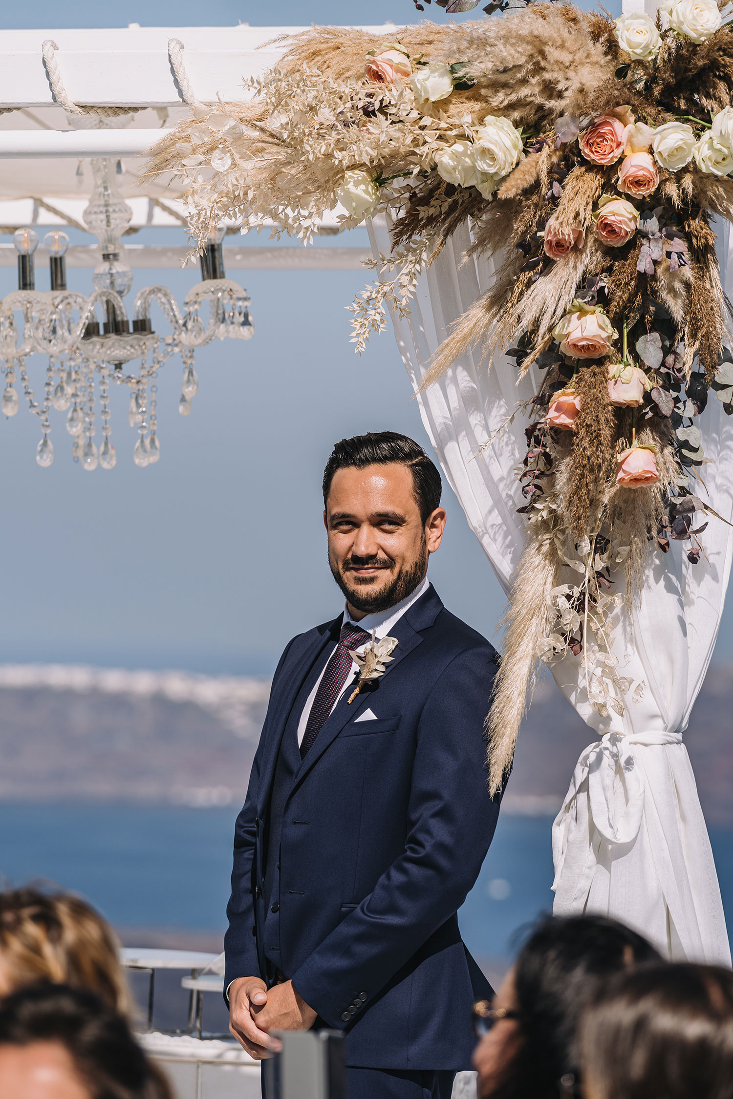 Casamento de Thais e Rodolfo em Santorini