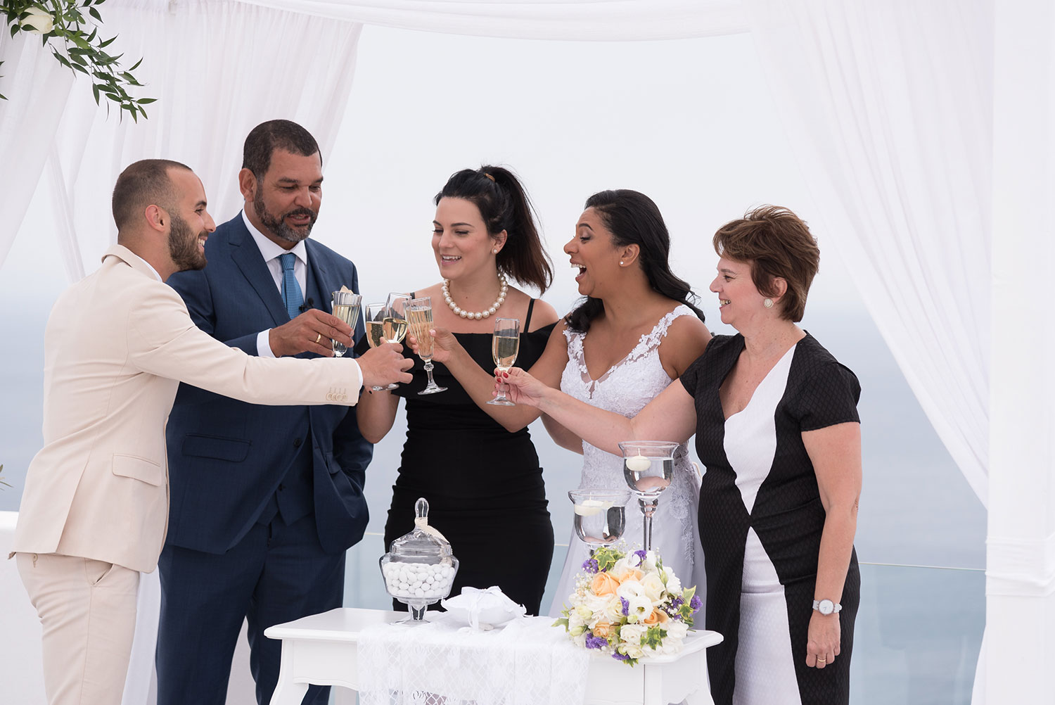 Casamento de Ana Paula e Márcio em Santorini