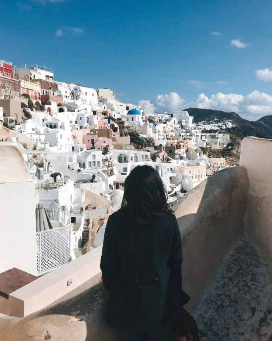 Fotografia do arquivo de Casamento em Santorini