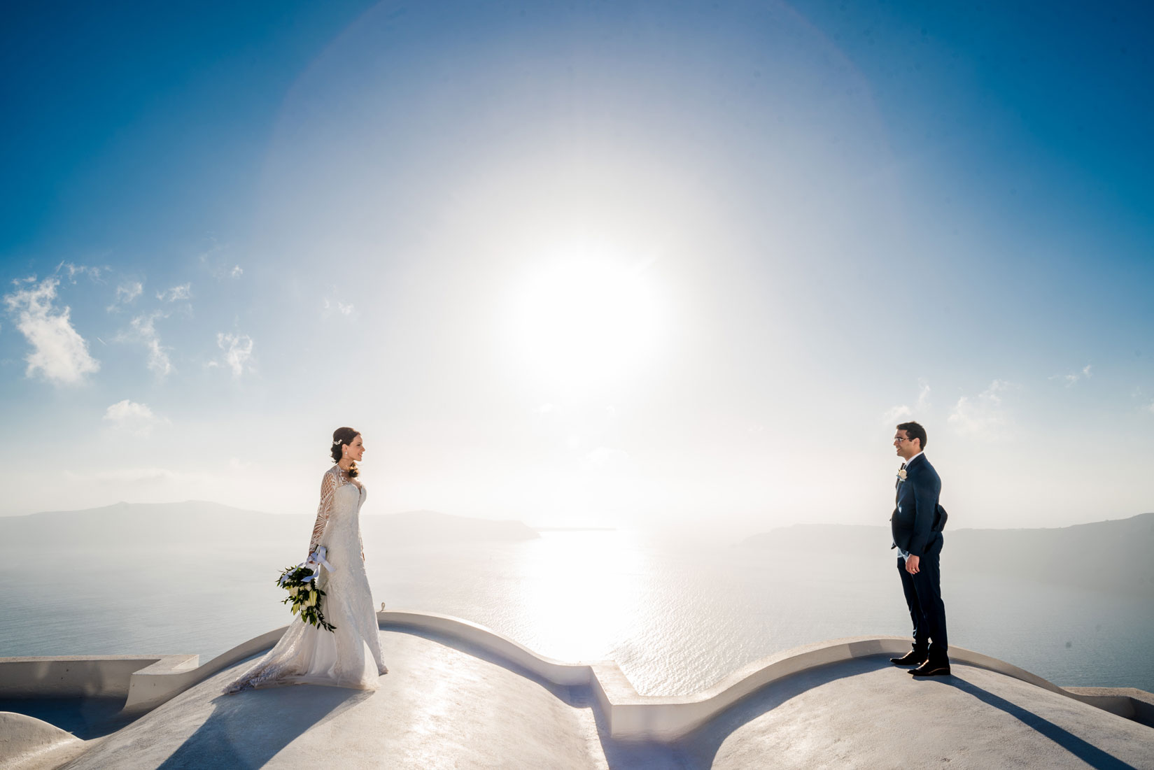 Casamento de Brunna e Rodrigo em Santorini