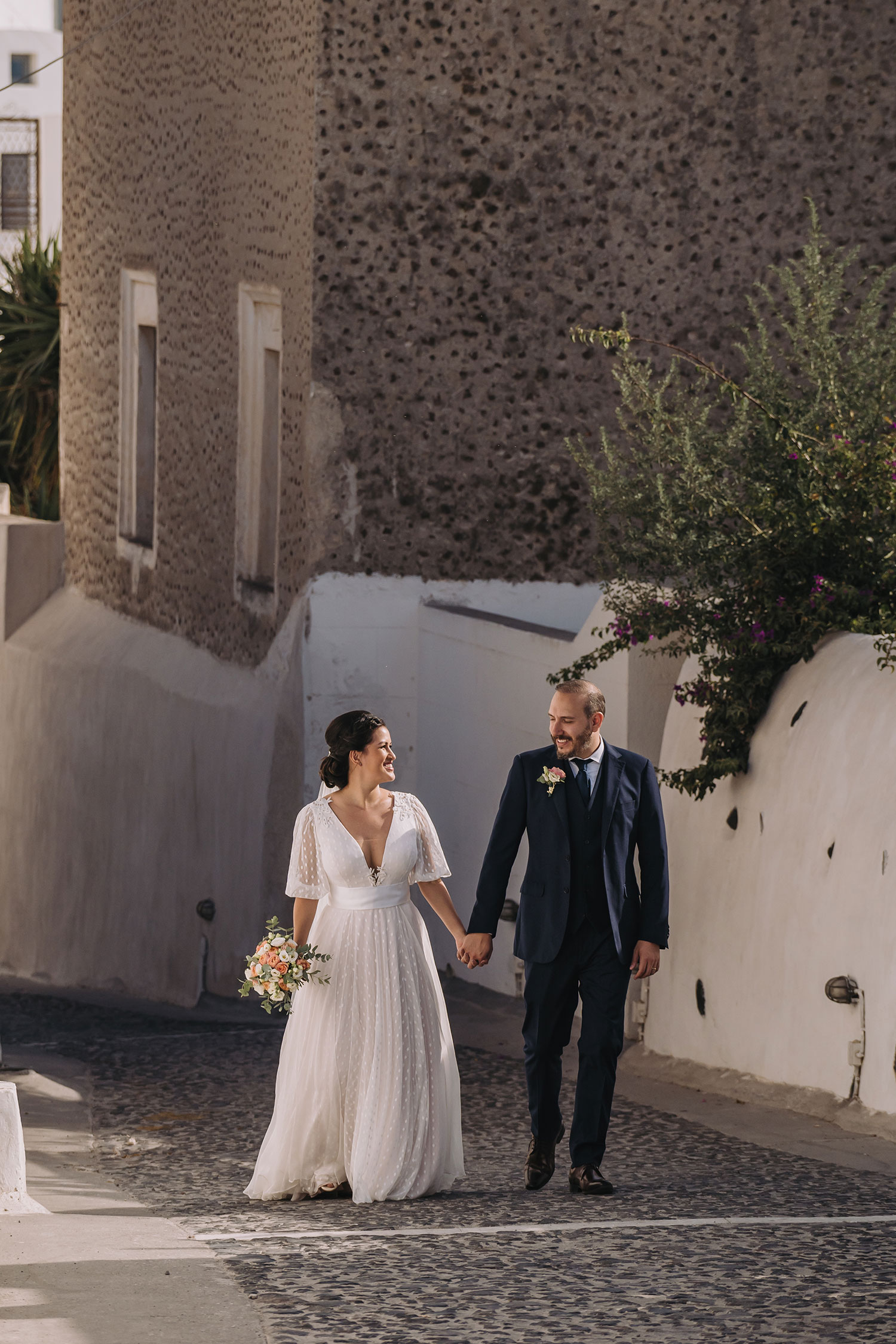 Casamento de Thais e Rodolfo em Santorini