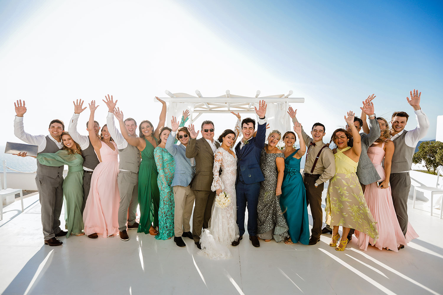 Casamento de Amanda e Alexandre em Santorini
