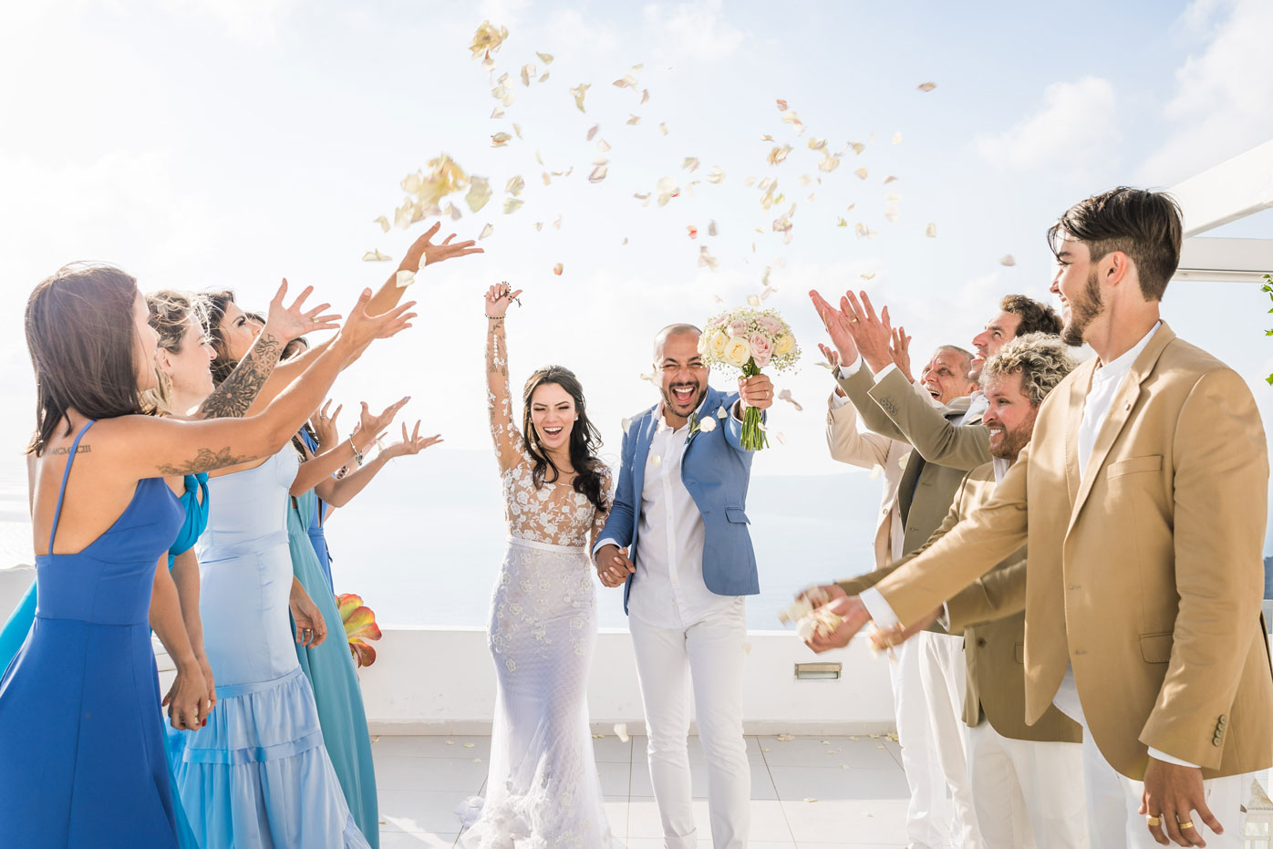 Casamento de Vanessa e Gabriel em Santorini