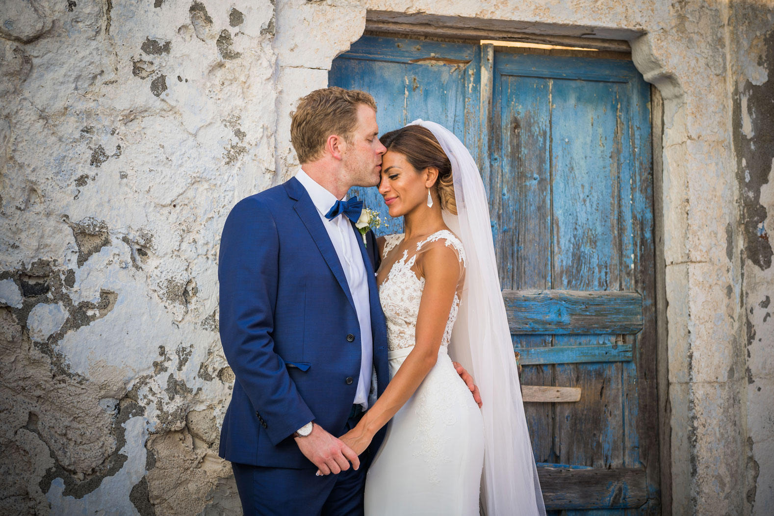 Casamento de Elly e Nick em Santorini