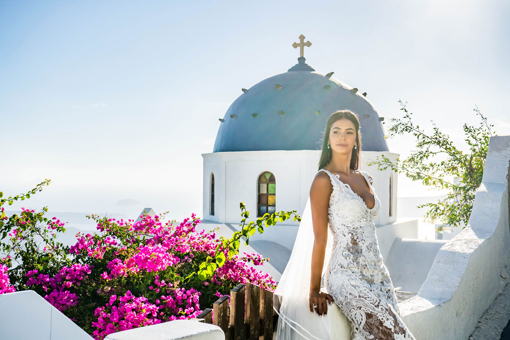 Casamento de Nathane e Vinicius em Santorini