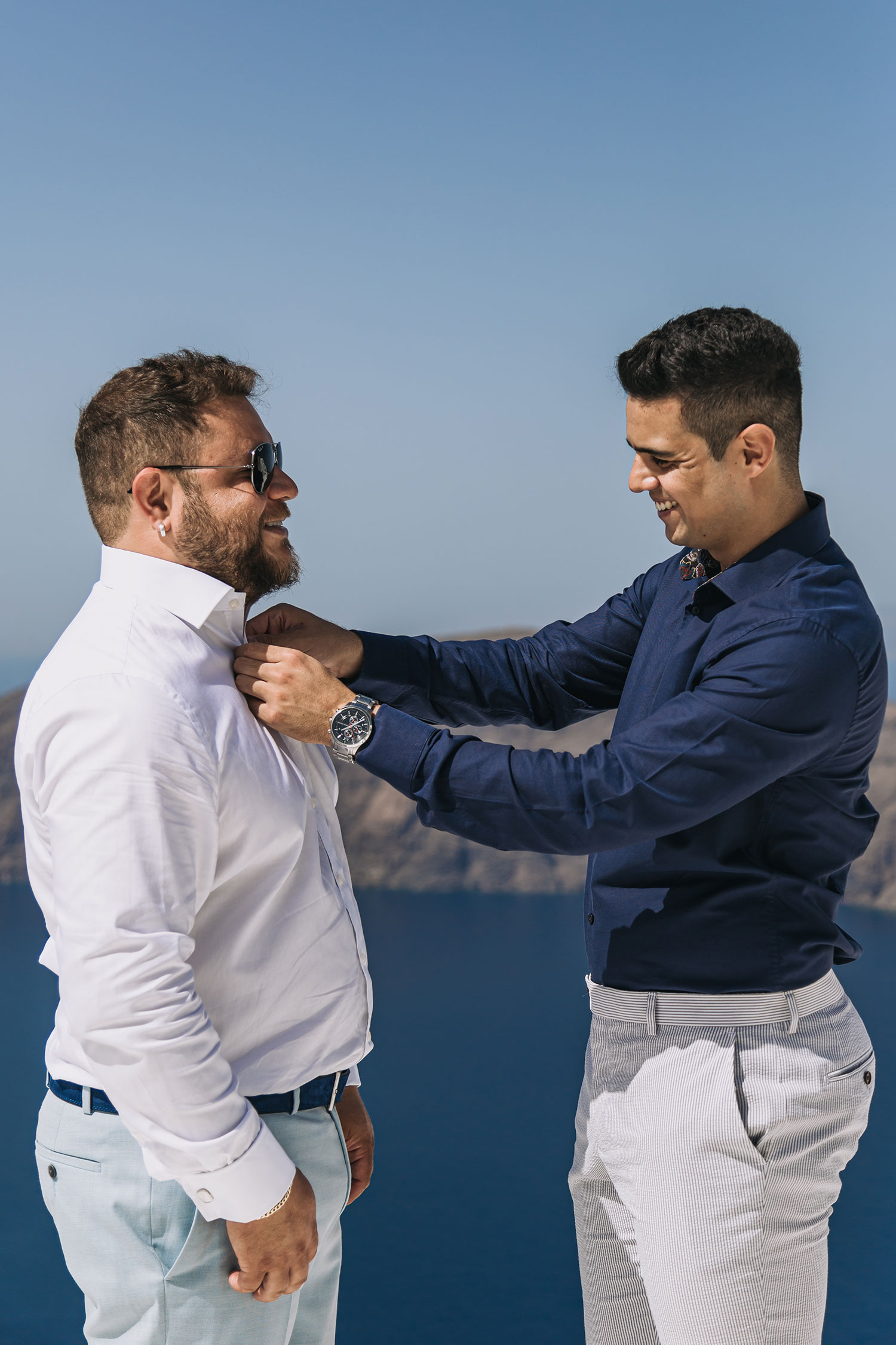Casamento de Thais e Rodolfo em Santorini