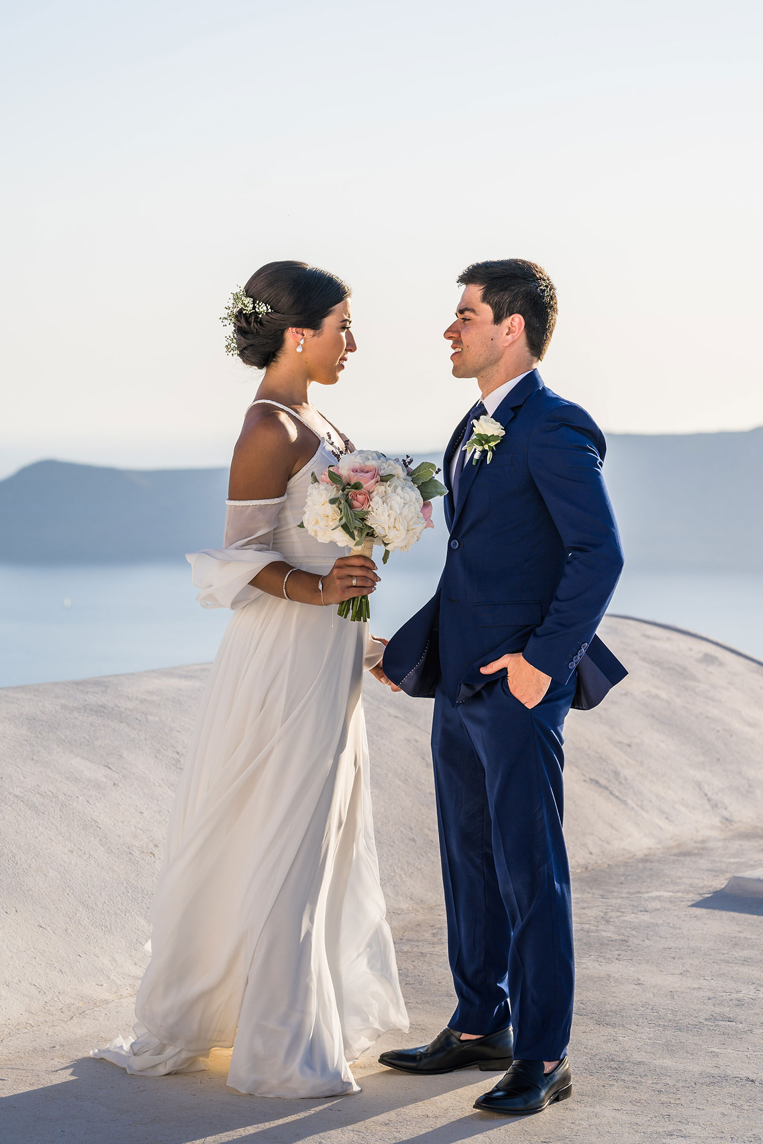 Casamento de Anelize e Fabio em Santorini