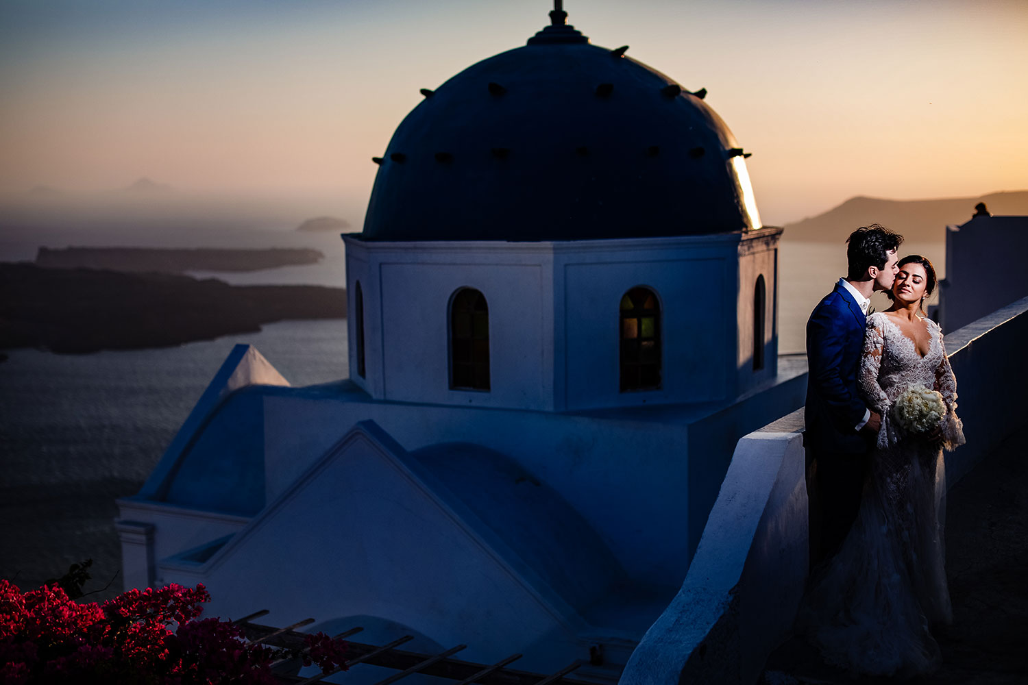 Casamento de Amanda e Alexandre em Santorini