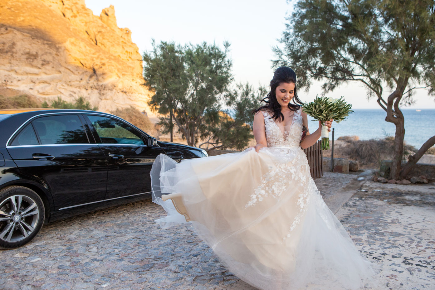 Casamento de Andrea e Andre em Santorini