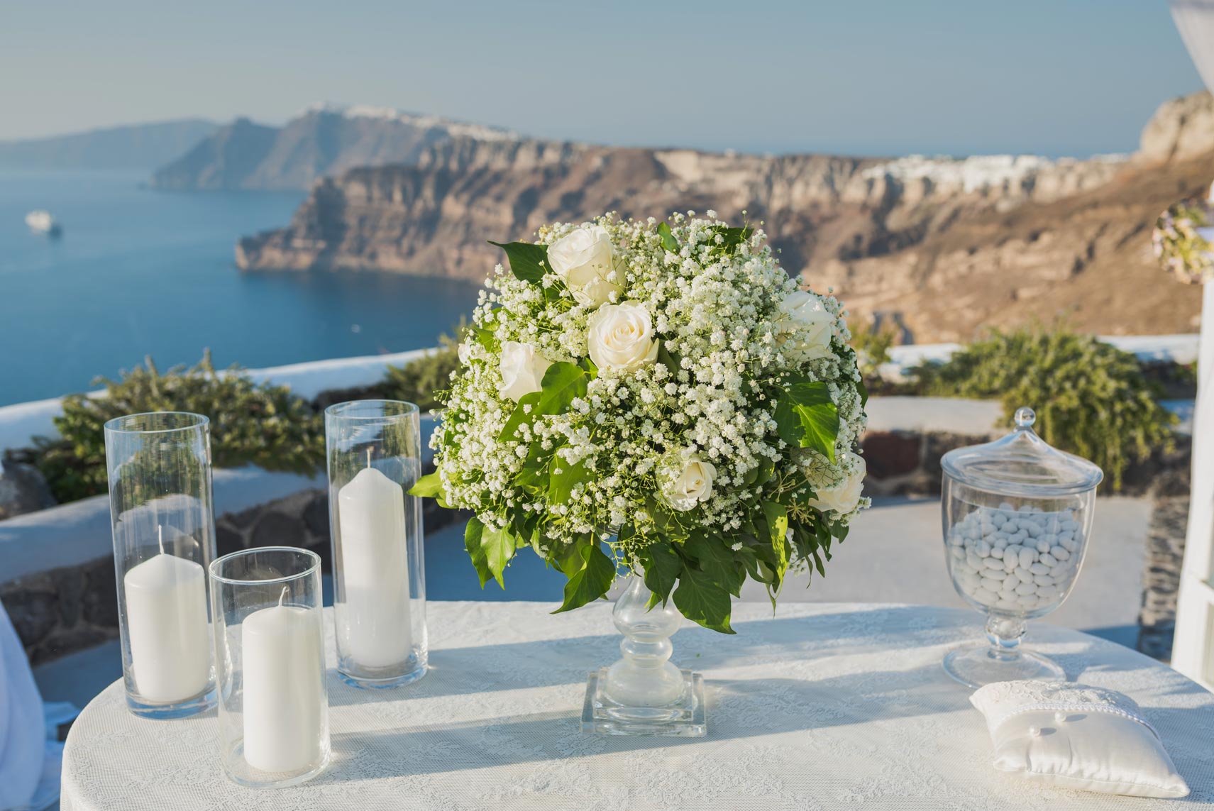 Casamento de Giuliana e Marcos em Santorini