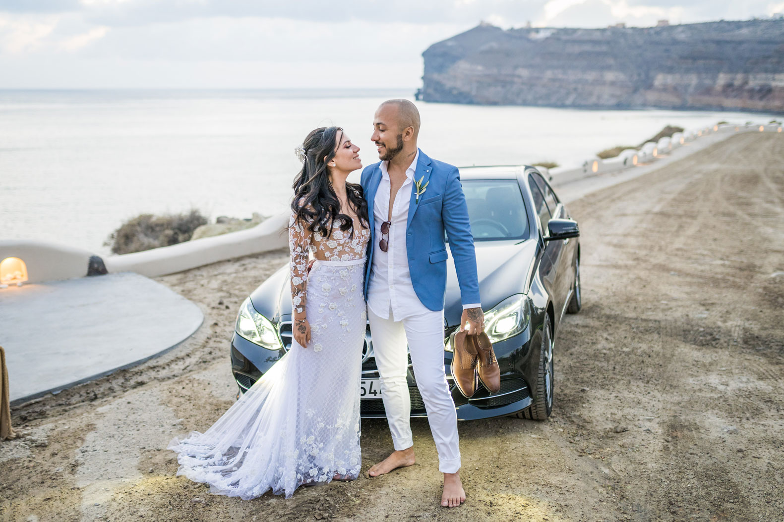 Casamento de Vanessa e Gabriel em Santorini