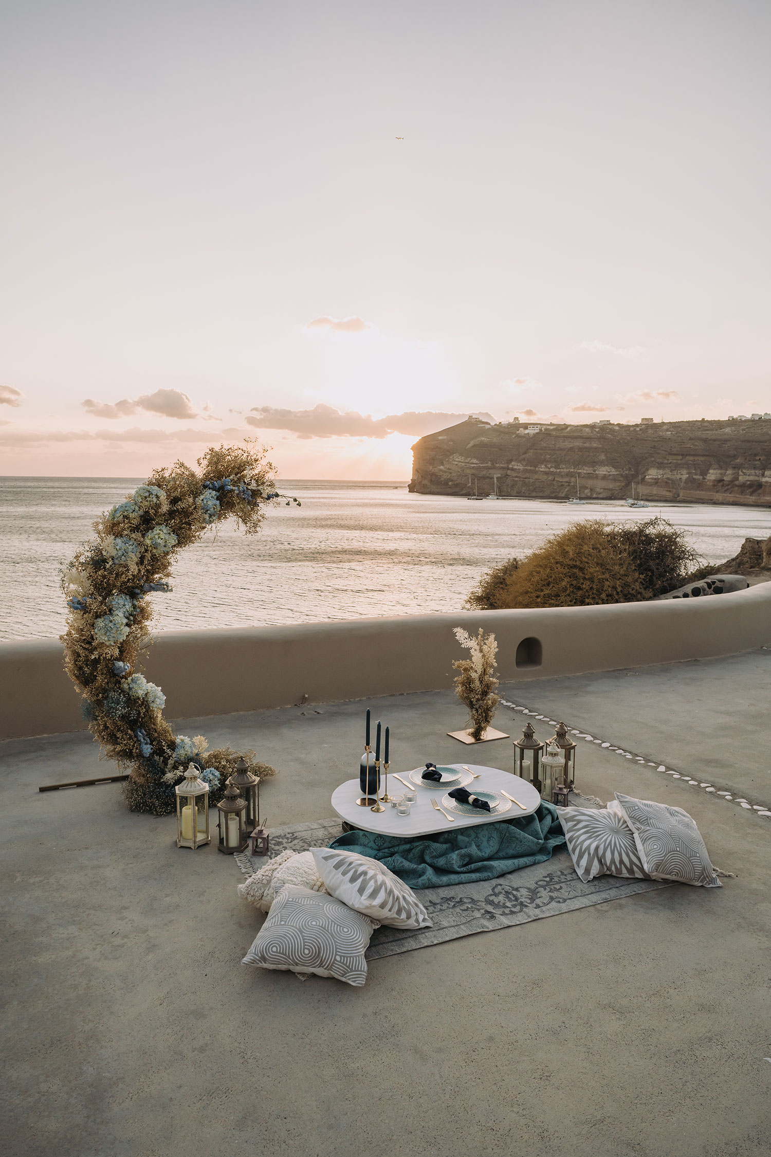 Casamento de Thais e Rodolfo em Santorini