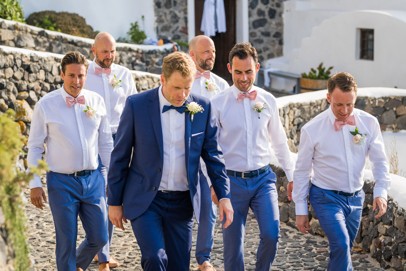 Casamento de Elly e Nick em Santorini