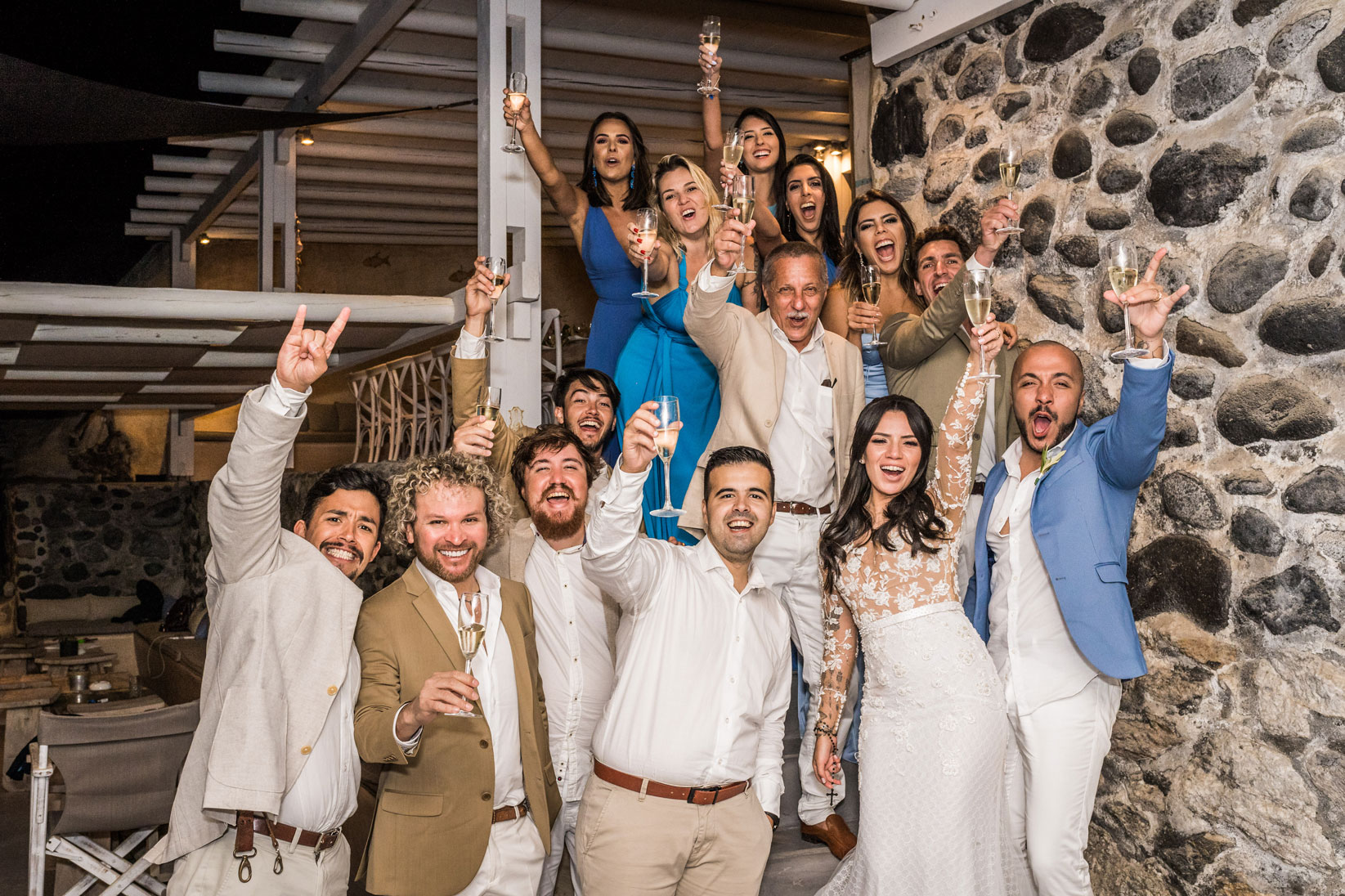 Casamento de Vanessa e Gabriel em Santorini