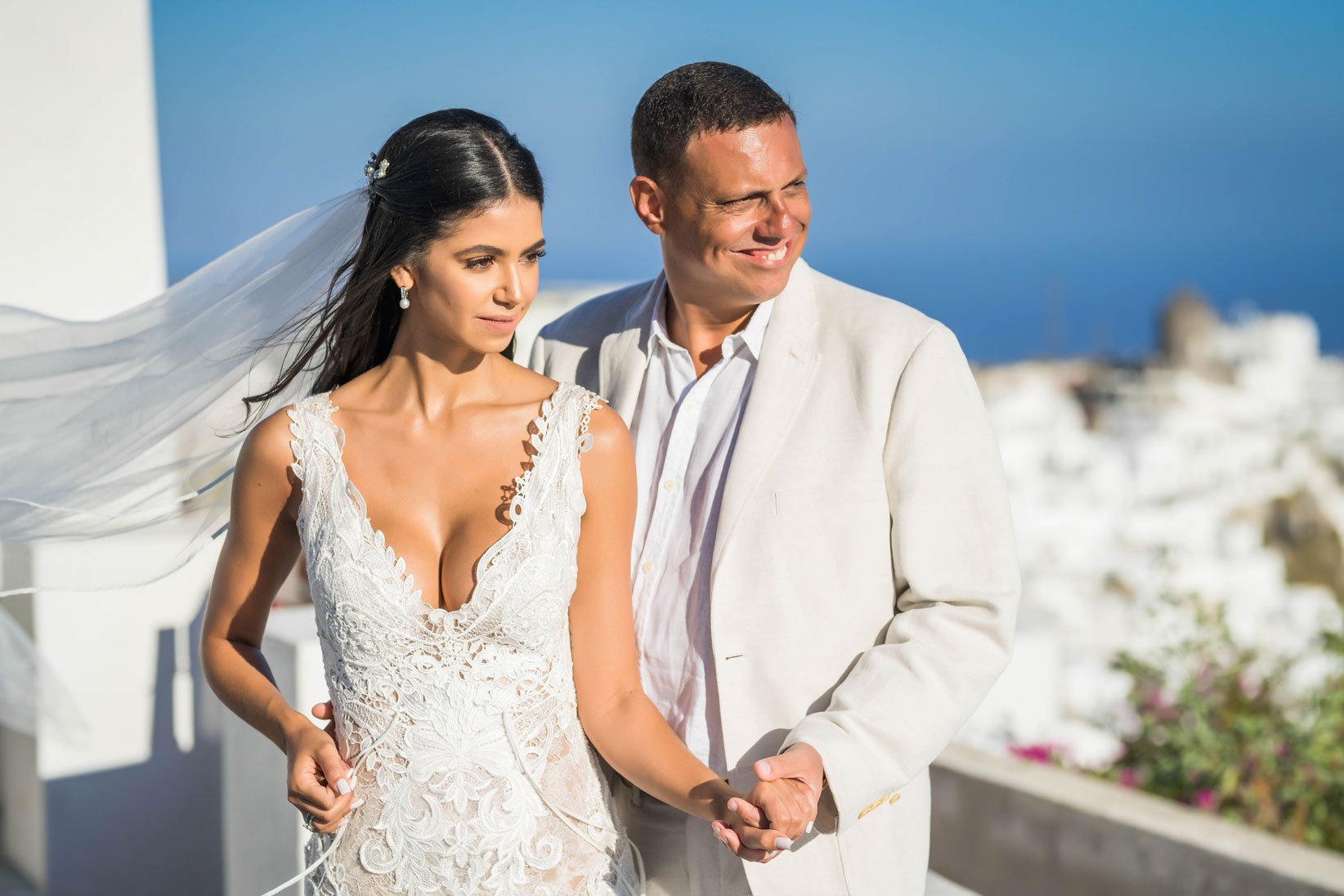 Casamento de Nathane e Vinicius em Santorini