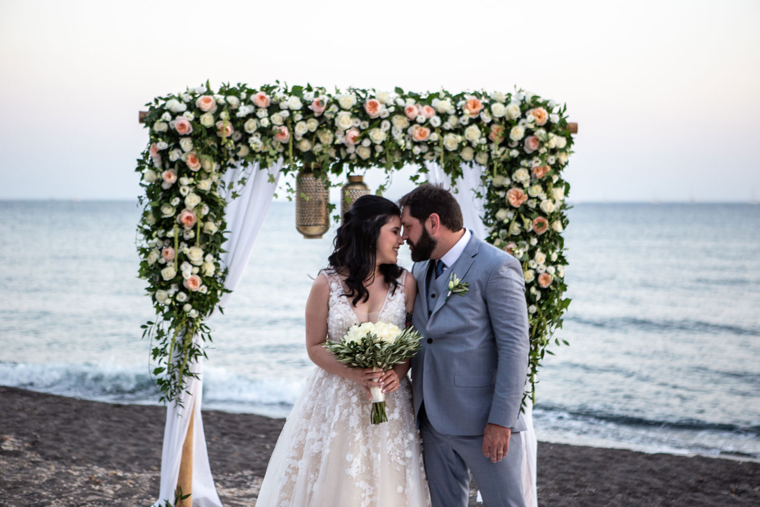 Casamento de Andrea e Andre em Santorini