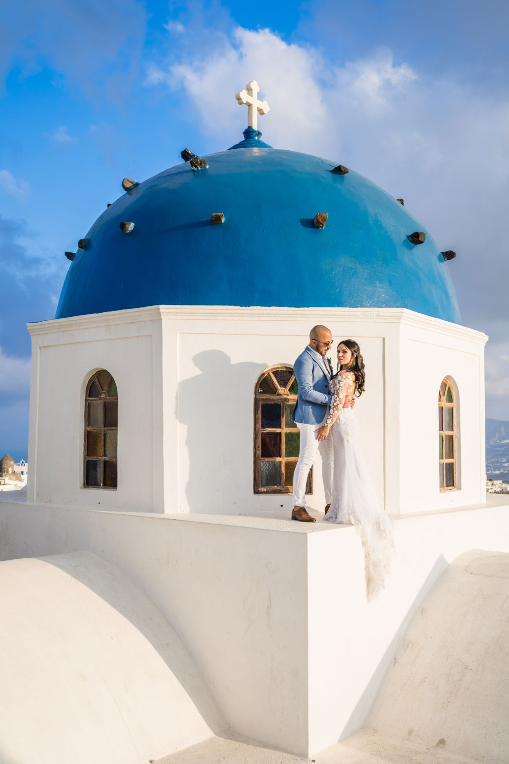 Casamento de Vanessa e Gabriel em Santorini