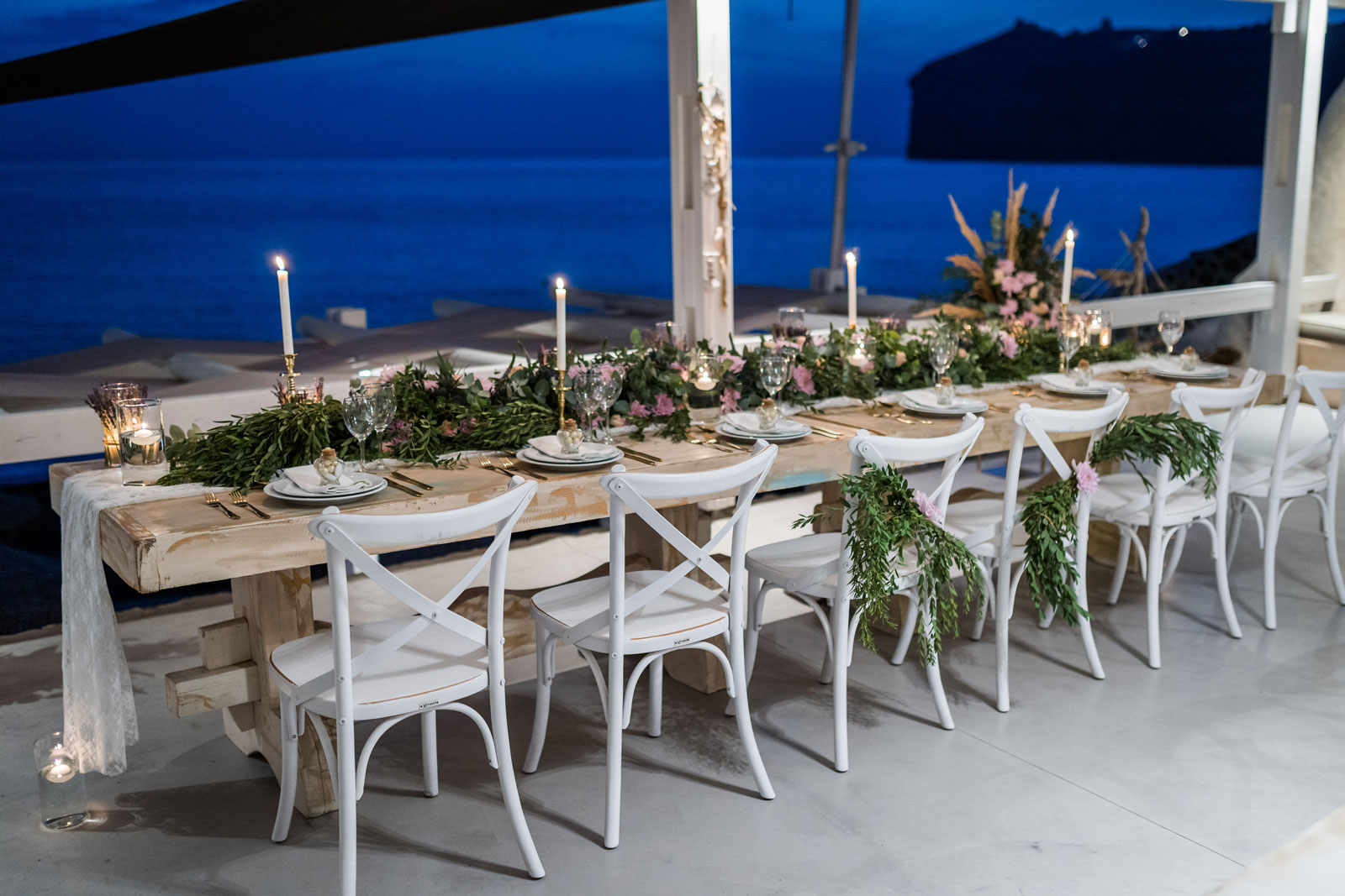 Casamento de Laura e Gabriel em Santorini