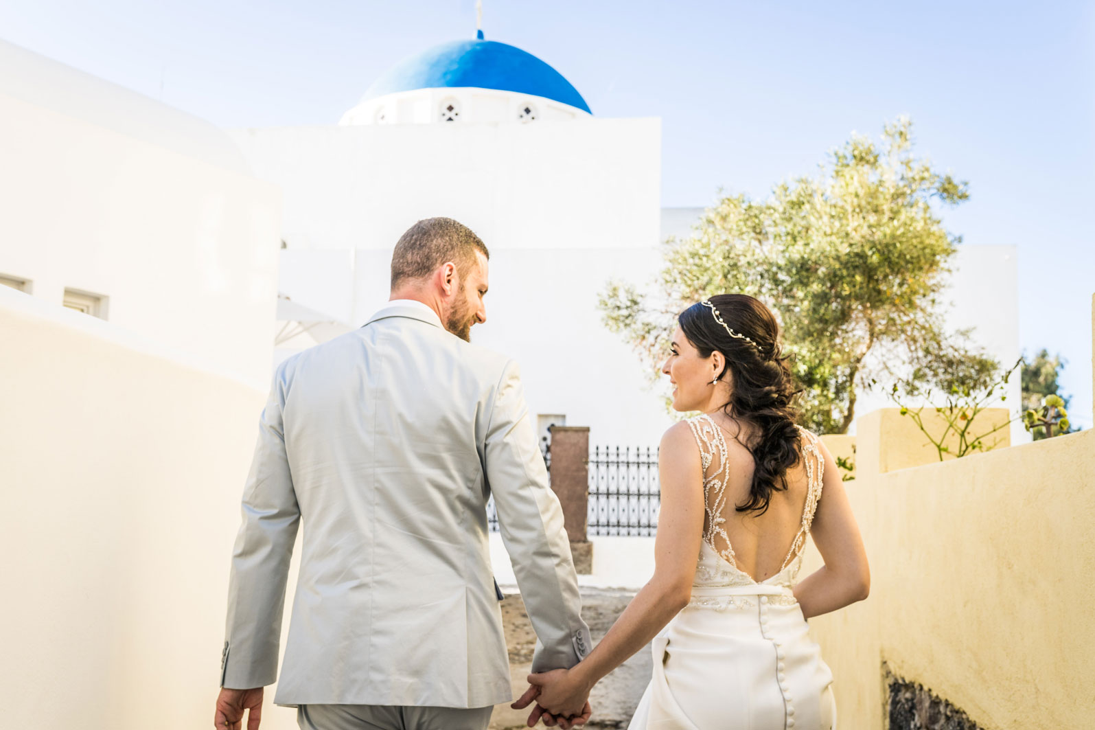 Casamento de Viviane e Matheus em Santorini