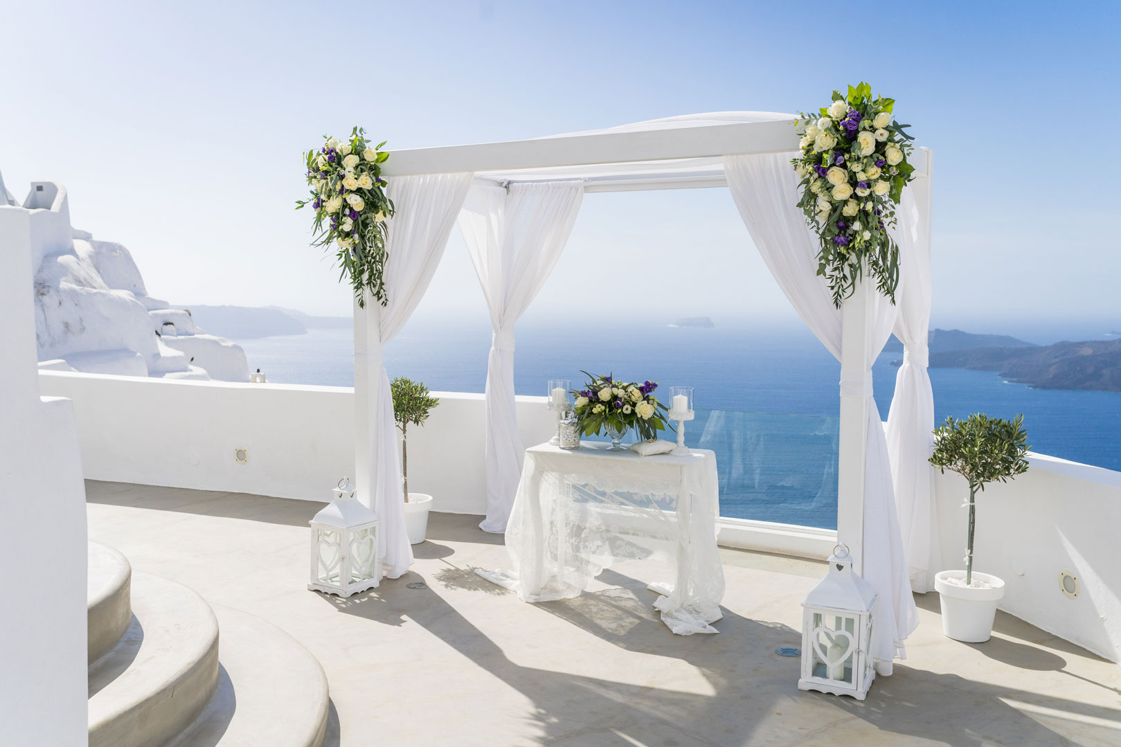 Casamento de Viviane e Matheus em Santorini