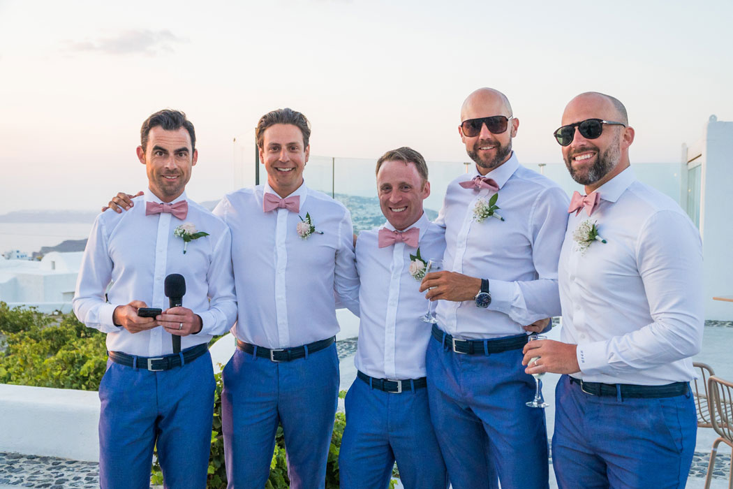 Casamento de Elly e Nick em Santorini