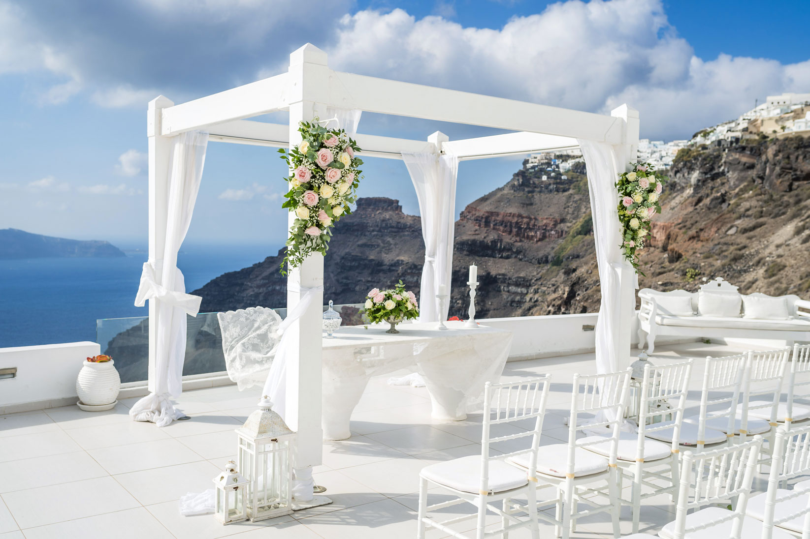 Casamento de Vanessa e Gabriel em Santorini