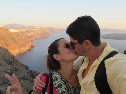 Fotografia do arquivo de Casamento em Santorini