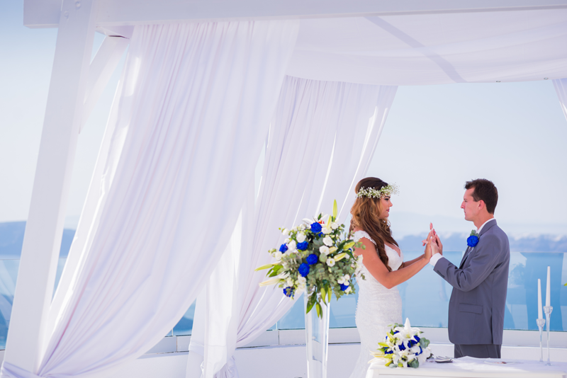 Casamento em Santorini